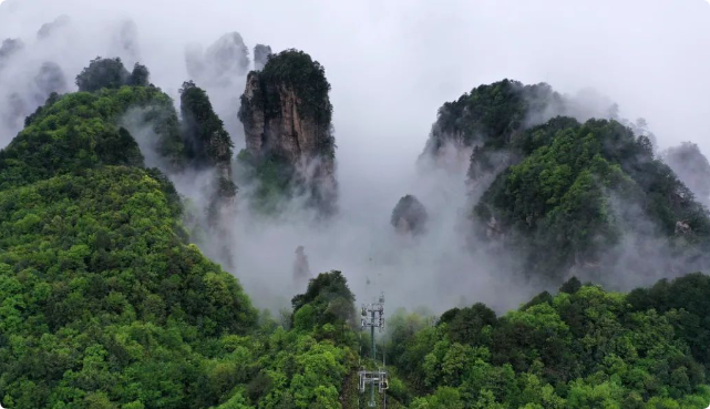 張家界國家森林公園推出五條“影視+旅游”文旅線路