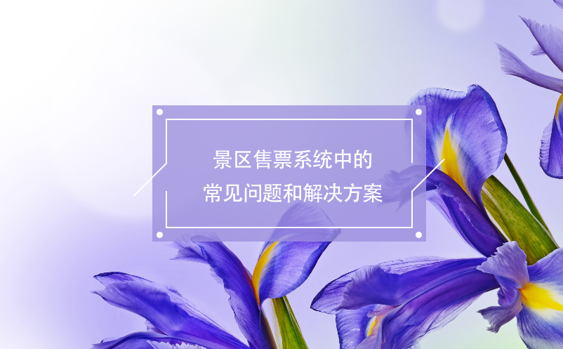 景區(qū)售票系統(tǒng)中的常見(jiàn)問(wèn)題和解決方案