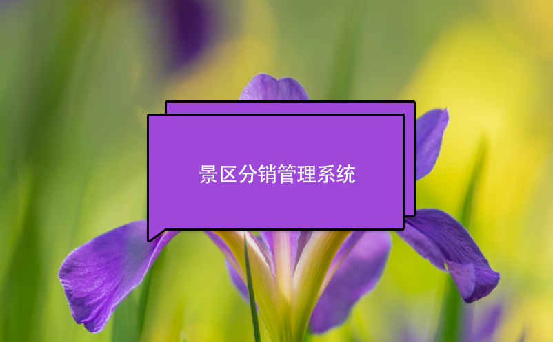 景區(qū)分銷管理系統(tǒng)