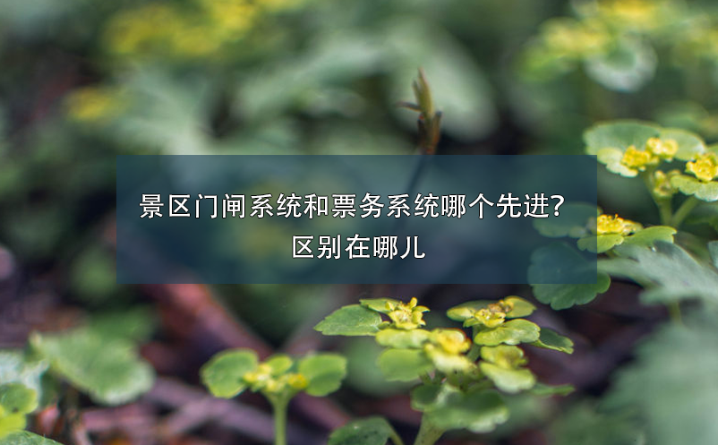景區(qū)門閘系統(tǒng)和票務系統(tǒng)哪個先進？區(qū)別在哪兒