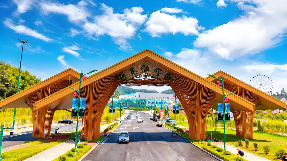 桃花江竹海景區(qū)再次進(jìn)行提質(zhì)，改善景區(qū)售檢票流程