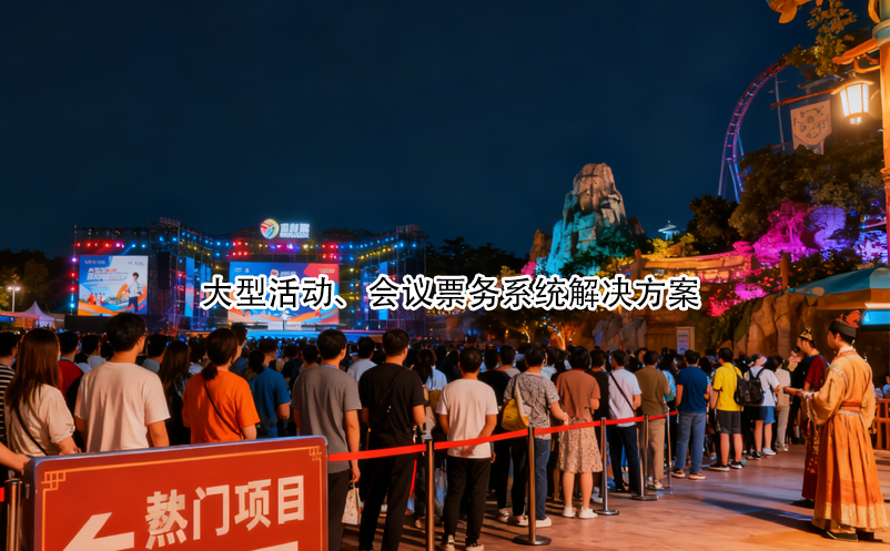 大型活動、會議票務系統(tǒng)解決方案