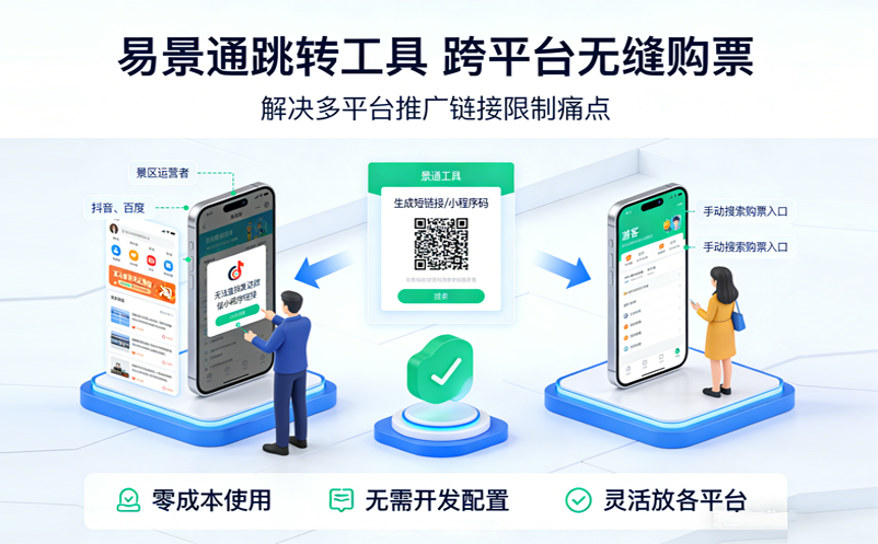 景區(qū)微信小程序售票頁(yè)面如何在抖音、淘寶等其他平臺(tái)分享？