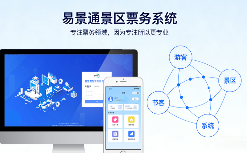 景區(qū)票務(wù)系統(tǒng)哪個(gè)品牌靠譜?易景通口碑見(jiàn)證，以客戶營(yíng)收為中心