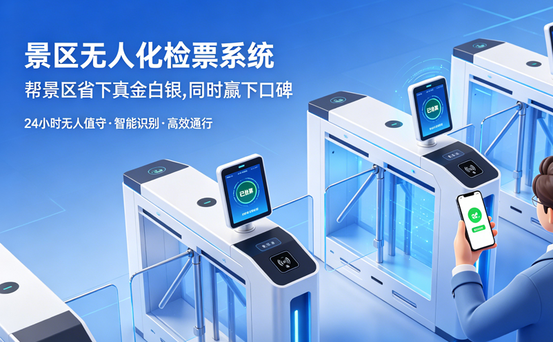 景區(qū)無人化檢票系統(tǒng):幫景區(qū)省下真金白銀,同時贏下口碑
